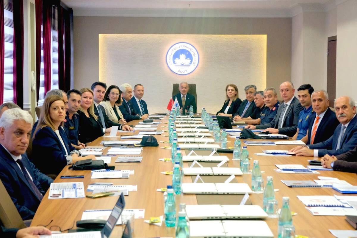 Kırklareli'nde Üniversite Güvenlik Koordinasyon Toplantısı yapıldı