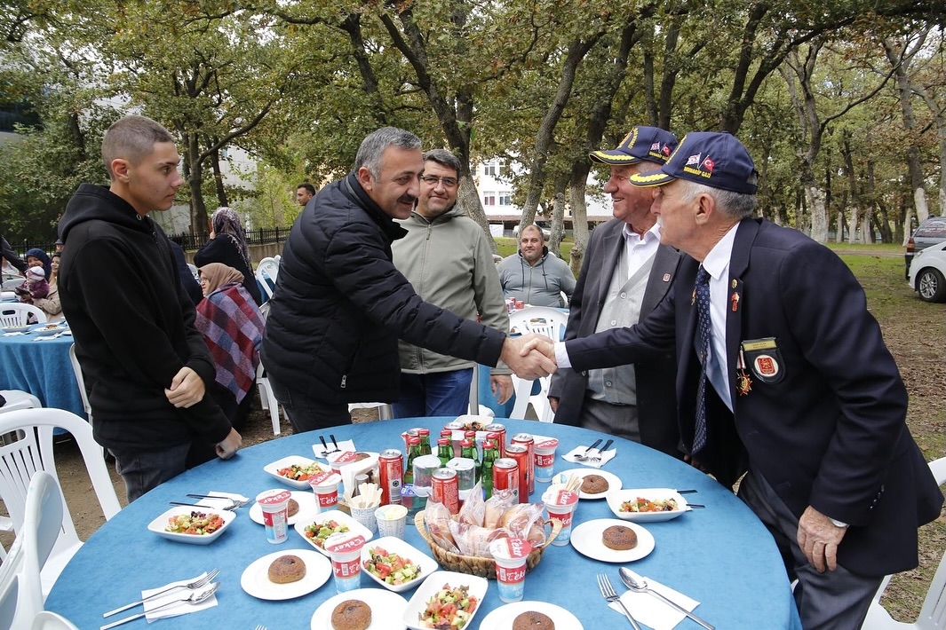 Tekirdağ Emniyet Müdürü Turanlı gaziler ve şehit aileleriyle buluştu