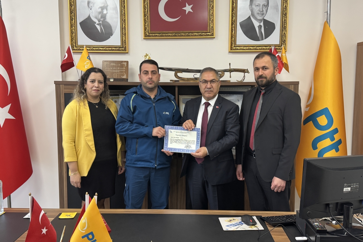 Bilecik'te PTT'nin 185'inci kuruluş yıl dönümü kutlandı