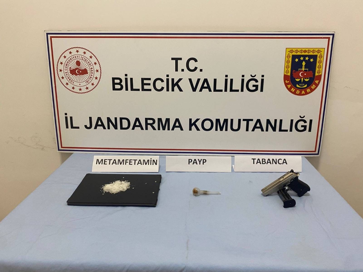 Bilecik'te uyuşturucu operasyonunda 1 zanlı yakalandı