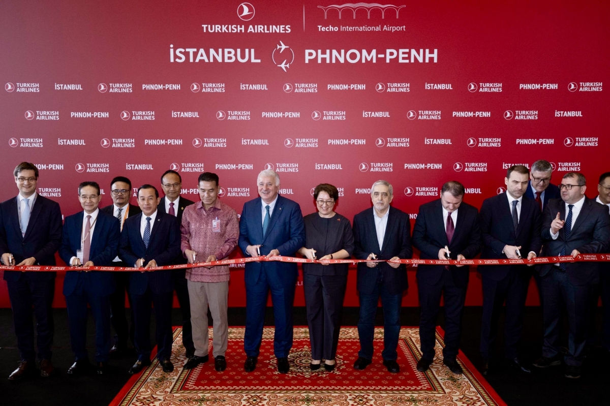 THY'nin Punom Pen seferleri başladı